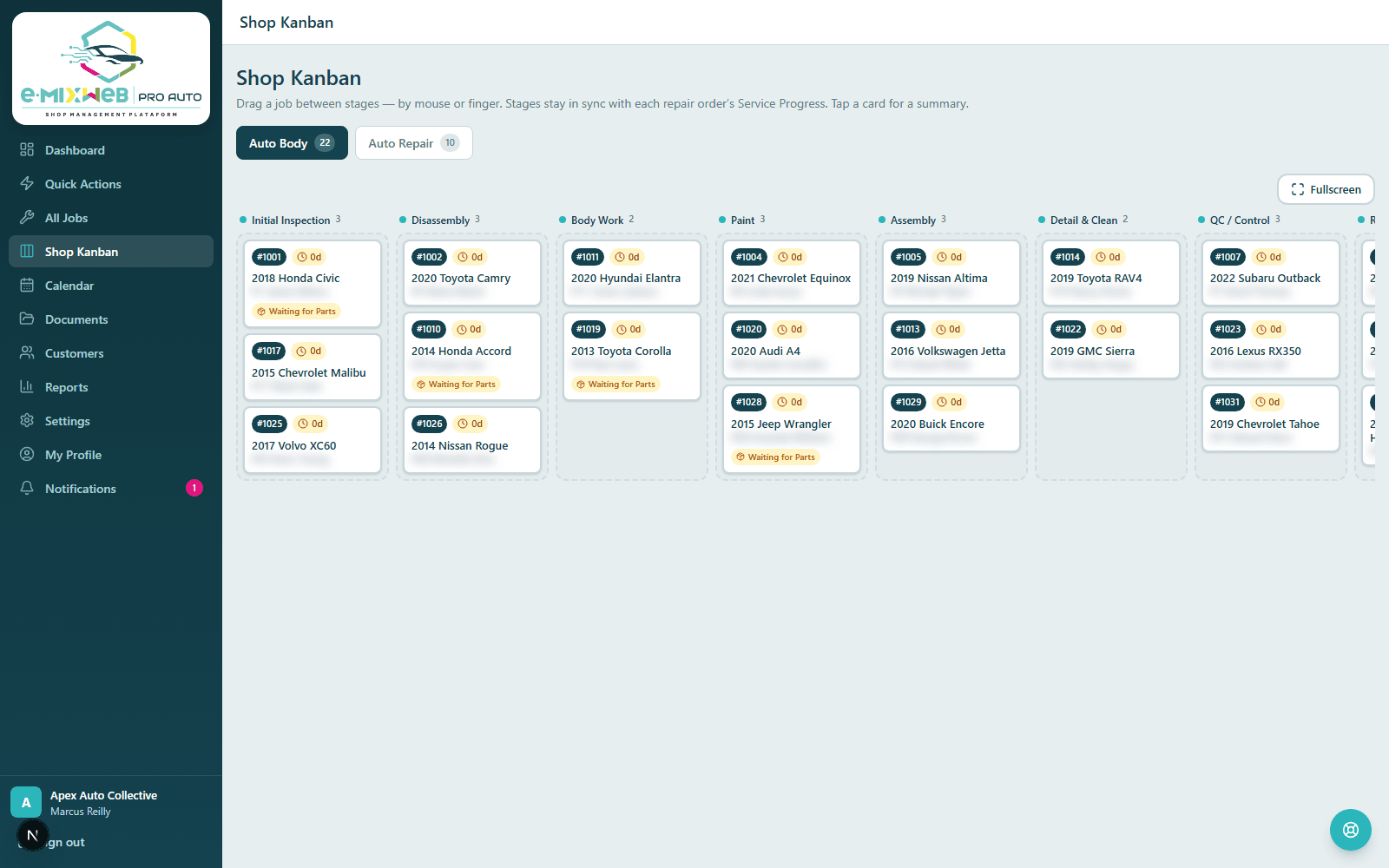 Shop Kanban